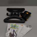 Melnor 65131AMZ MiniMax Turbo Oscillator Sprinkler, 4000 sq. ft., 4-Way Adjustable, Quick Connect Bundle, Black, Yellow