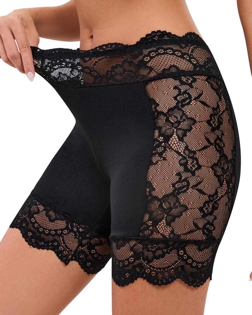 Hibluco Women's Boyshorts Underwear Panties Soft Boy Shorts Boxer Briefs XL