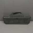 Universal Dishwasher Cutlery Basket Replacement WD28X10128 Dishwasher Utensil Silverware Basket, Compatible with Part No. AH959351, EA959351, PS959351, WD28X10127, WD28X10132