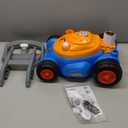 Hot Wheels Bubble Lawn Mower for Toddlers, Bubble Blowing Machines, Indoor/Outdoor Gardening Toy, Birthday Gift for Prechool Girls and Boys, No Batteries Required, Includes Bubble Solution, 2+