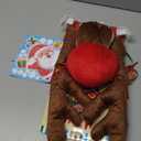 Reindeer Car Decoration for Christmas with Nose, 4PCS Window Sticker, Antlers for Car Reindeer Window Roof-Top & Front Grille, Auto Holiday Decoration Reindeer Ears for Car SUV Van Truck