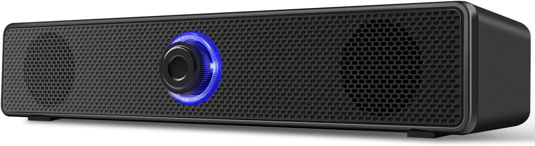 Computer Speakers, USB-A Powered PC Speakers Wired Stereo Desktop Speakers with 3.5mm AUX Audio Plug (No Bluetooth) for Computer, Desktop, Laptop, PC [2026 Version]