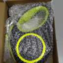 Fida Retractable Dog Leash, Reflective 16ft Heavy Duty Pet Walking Leash for Small/Medium Dog up to 26 lbs, Tangle Free. One-Hand Brake (Small, Neon Yellow)