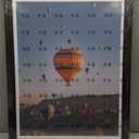 JCJMY 19.7x27.6 Puzzles Frame for 50x70 cm Puzzle Poster Photo Picture, Display 18x24 with Mat or 19.7 x 27.6 without, Wall Hanging 19.7 by 27.6 inch 1000 Pieces Puzzles Frame, Black