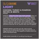 Tiki Cat Solutions Light Mousse, Chicken, Turkey & Pumpkin, Formulated to Support Healthy Trim and Fit, Functional Wet Cat for Adult Cats, 2.4 oz. Pouch (12 Count) (EXP 06/02/27)