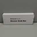 AmazerBath Shower Grab Bars for Seniors Anti Slip, Bath Safety Grab Bar for Needy, Stainless Steel Bathroom Safety Grab Bars, Thickened Bar Bigger Base Holds 500LBS, 12" L x 1.25" D, Brushed Nickel