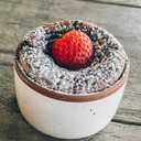 Mora Ceramic Ramekins - 4oz, Set of 6 - Small Oven Safe Baking Dishes/Cups - For Personal Pudding, Creme Brulee, Souffle, Serving Dip, Custard, Ice Cream - Single Mini Bowls - Vanilla White