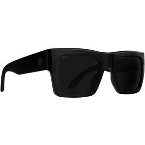 Spy Optic Bowery, Square Sunglasses, Color and Contrast Enhancing Lenses (Black)