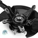 Front Right Steering Knuckle & Wheel Bearing Hub Assembly for Honda Civic 2006 2007 2008 2009 2010 2011, without Si MUGEN Si Model, 698450 698-450 44300SNA952 44300TR0951, Passenger Side