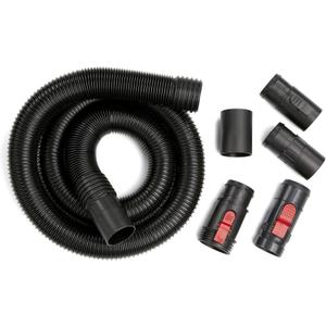 CRAFTSMAN CMXZVBE38763 2-1/2 in. x 7 ft. POS-I-LOCK Wet Dry Vac Hose Attachment Kit, Industrial-Grade Shop Vacuum Replacement Hose, Fits Most Wet/Dry Vacuums with a 2-1/2 in. Diameter