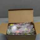 ATDAWN 6 FT Easter Egg Christmas Garland, 2 Pack Battery Operated Eggs Christmas Garland Lights for Easter Holiday Decoration, Spring Home Decoration