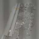 12 Pack Clear Acrylic Balloon Stand Kit, 23.6 Inch Reusable Balloon Sticks Holder With Base Perfect for Tabletop Centerpiece Party Event Decorations (23.6" 12 Pack)