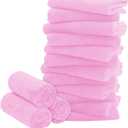 16 Pack Baby Washcloths - Luxury Coral Fleece - Extra Absorbent and Soft Wash Clothes for Newborns, Infants and Toddlers - Suitable for Sensitive Skin and New Born-Baby Shower-Frozen Berry,10x10 Inch