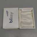 Blissy Silk Pillowcase - 100% Pure Mulberry Silk - 22 Momme 6A High-Grade Fibers - Silk Pillow Cover for Hair & Skin - Regular, Queen & King (Blissy White, Standard)