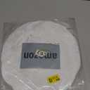 Moinchore 100 Pack Snowflake Paper Placemats Disposable Christmas Round Place Mats 13 Inch Blue Snowflake Decorative Table Mats Bulk for Christmas Xmas Winter Holiday Party Supplies Table Setting