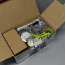 Ourokhome Rotary Cheese Grater Hand Crank, Kitchen Shredder Speed Mandolin Slicer Nuts Grinder with Handle and Drum Blades for Cheese, Vegetable, Walnut, Chocolate, Potato, Carrot, 3 Blades, Black