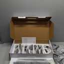 Wireless Microphone System 6 Channel Lavalier Mic Bodypacks Lapel Headsets Frequency B Wedding Party Meeting School Church Speaking Conference Meeting Classroom