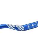 FIFTY-FIFTY Mountain Bike Riser Handlebar, Aluminum Alloy MTB Handlebar, 31.8mm Diameter, 780mm Wide Bicycle Bar