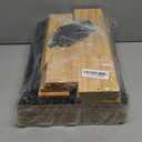 4-Pack Wooden Dog Ramp for Stairs, Anti-Slip Pet Steps for Small Dogs with Carpet Surface, Low-Angled Pet Ramps for Staircase, Steps and Stairs Assist for Injured & Aged Pets, Stairs Ramp for Dogs