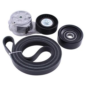 MOTOKU Belt Tensioner and Serpentine Belt Idler Pulley kit for Chrysler Town & Country Voyager Dodge Caravan Grand Caravan 3.3 3.8