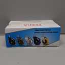 Office Chair Wheels Replacement Rubber Chair Casters for Hardwood Floors and Carpet, Set of 5, Heavy Duty Roller Blade Casters for Chairs Smooth & Silence Gliding Gaming Chair Wheels