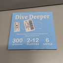 Dive Deeper 300 Icebreaker Cards Conversation Starter Talking Cards Family Edition Table Talk Team Building Games Connect Deeper with Each Other for Family Dinner Corporate Friend Stranger Game Night