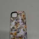 Halloween Skull Cases for iPhone 15, Cute Kawaii Aesthetic Trendy Stylish Floral Ghost Phone Cover Protective Shockproof Phone Case