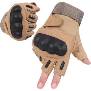 HIKEMAN Motorcycle Gloves Touchscreen Gloves - Full Finger Half Finger Knuckle Protection Motorbike Cycling Glove for Camping Driving ATV Hiking Climbing Working Sports Training