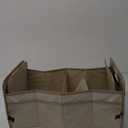 JiatuA Car Trunk Organizer, Car Organizers and Storage Collapsible Multi Compartment Container Box, Adjustable Car Accessories for SUV Sedan Truck, Standard Size, Beige