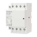BAOMAIN 110V AC 4-Pole 50A Modular Contactor, 2NO2NC, DIN Rail Mount | BCT-50 4P 50Amp 2 Normally Open and 2 Normally Closed AC110V Contactor For HVAC,Motor,Pump,and Lighting Control