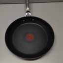 T-Fal x Jamie Oliver Nonstick Coated Stainless Steel Pans 9.5" & 11", Induction Compatible, Oven Safe up to 500F, Chef's Stainless Steel Skillet, Frying Pan, Silver