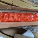 Modern Dining Table with Faux Marble Top, Gold Metal Base, 63" x 31.5" Rectangle, Waterproof Anti-Scratch Surface, Adjustable Foot Pads