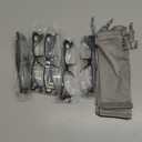 5 Pack Reading Glasses Men Women Spring Hinges Comfortable Glasses for Reading +3.50, Black