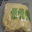 AmyHomie Cooling Summer Blanket with Double Sided Cold Effect, Breathable, Lightweight, Arc-Chill Q-Max>0.5 Cool Fiber, for Hot Sleepers Night Sweats, Dark Gray Checkered, 90"x90"Queen Size (Yellow)