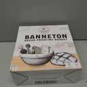Banneton Bread Proofing Basket with Liner – Natural Rattan Dough Riser with Sourdough Baking Accessories, Artisan Bread Loaves, Homemade Bread Making - 9” Round Sourdough Starter Kit