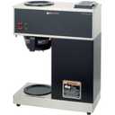 BUNN VPR 12 Cup Pourover Coffee Brewer with 2 Warmers - 120V 33200.0000, Black