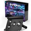 No Drill License Plate Holder Fits 2017-2023 Tesla Model 3 | Front Bumper Tow Hook License Plate Mount Bracket, Durable Front Plate Frame, Anti-Theft Screws Included