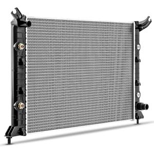 DWVO Radiator Compatible with 2011 2012 2013 2014 2015 2016 2017 2018 2019 Chevrolet Silverado 2500 HD 3500 HD 2011-2019 GMC Sierra 2500 HD 3500 HD 6.0L V8 CU13301
