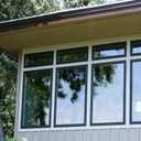 One Way Window Film, See Out Not in Privacy Films Sun Blocking Heat Control Static Cling Insulation Reflective Tinted for Home Bedroom Garage Non-Adhesive, 35.4 in X 157.4 in (B-silver Geometry)