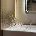 MIOIO Acrylic Shower Splash Guard Set, 11.5 x 9.1 inches, 2-Pack, Waterproof Corner Guards for Bathtub to Keep Water in Shower or Bath/Bathtub Accessories