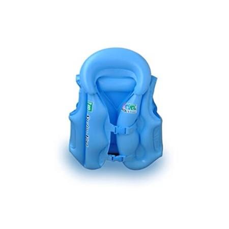 Inflatable Vest . Ages 3-5. 3pcs, Blue