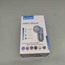 BEAUTURAL Fabric Shaver and Lint Remover, Sweater Defuzzer with 2-Speeds, 2 Replaceable Stainless Steel Blades, Battery Operated, Remove Clothes Fuzz, Lint Balls, Pills, Bobbles Gray