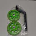 Training Wheels, Training Wheels for 20 18 16 14 12 Inch Bike, Bicycle Training Wheels for Kids, Bicycle Training Wheel is Suitable Single Speed Bike, Green