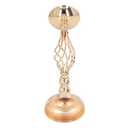 (2) Table Metal Candlestick Wedding Candlestick Decoration Table Candlestick Decoration Suitable for Family Dinner, Party, Wedding (Medium)