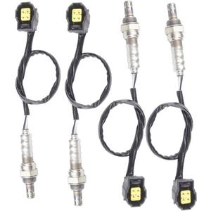 4PCS Oxygen O2 Sensor 1 & 2 for 2005-2020 Jeep Grand Cherokee 3.6L/3.7L/5.7L/6.1L/6.4L Upstream + Downstream