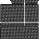 WDYOYS Cargo Mat for 2021-2024 2025 Chevrolet Suburban/GMC Yukon XL 7 Seats Trunk Mat & 2ND+3RD Row Rear Backrest Mat, All Weather Rear Cargo Liner Back Seat Cover Protector