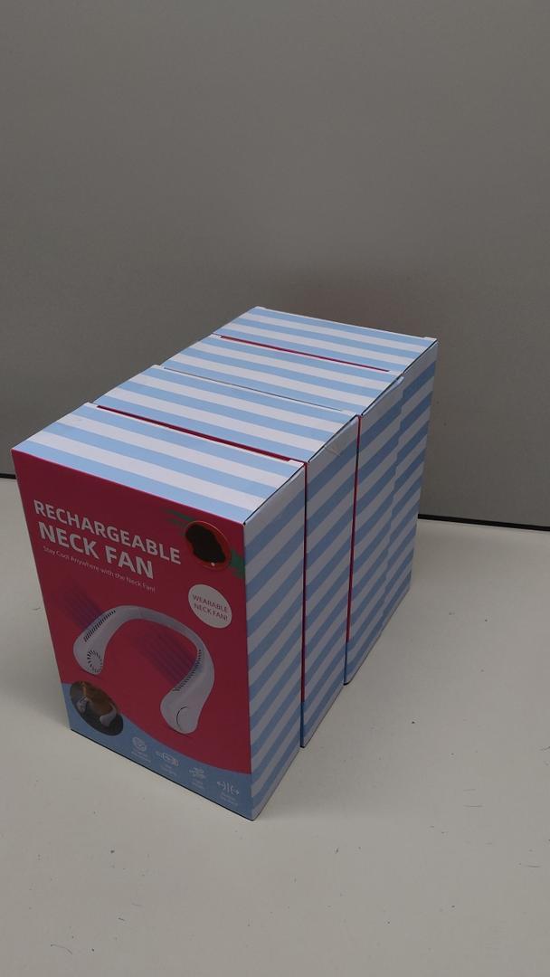 Rechargeable Neck Fan 4 Pack