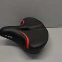 Oversized Bike Seat Compatible with Peloton, Comfort Bicycle Seat Replacement for Men & Women, Extra Wide Bike Saddle Compatible with Peloton, Echelon, Exercise, Electric, Cruiser Bikes