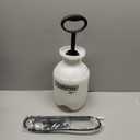 Chapin 20004 Pump Sprayer, 1-Gallon SureSpray Translucent Tank with an Easy Fill Funnel-Top Opening, Adjustable Cone Nozzle & 34" Long Reach Hose, Used for Fertilizer, Pesticides, Weeds & Pests