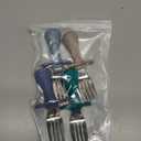 4Pcs Toddler Forks Baby Forks Set - Self-Feeding Utensils with Soft-Silicone Handles, 18/8 Stainless Steel, Anti-Choke & BPA-Free Cutlery Set
